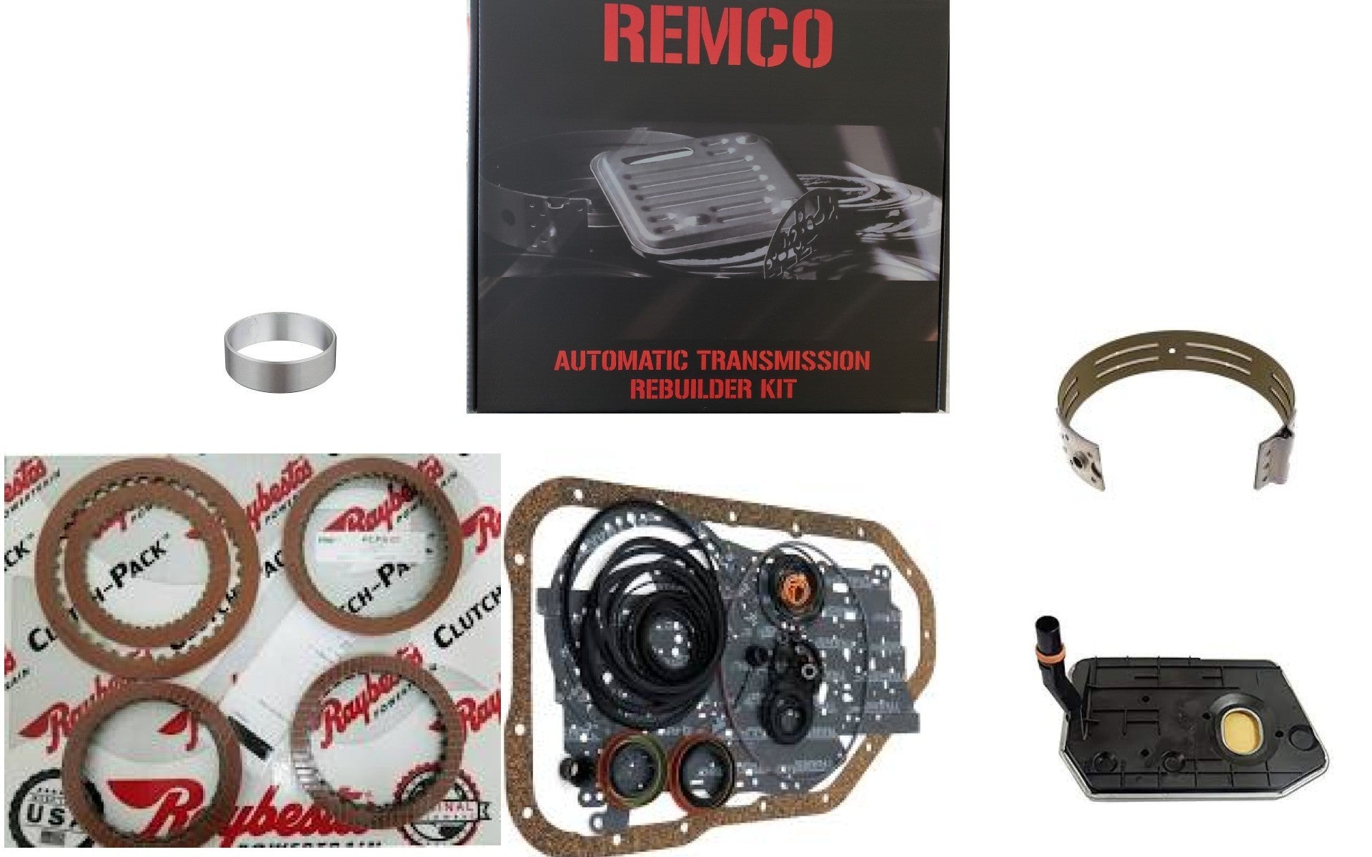 th2004r (81up) transmission rebuilt kit overhault stage1 raybestos r