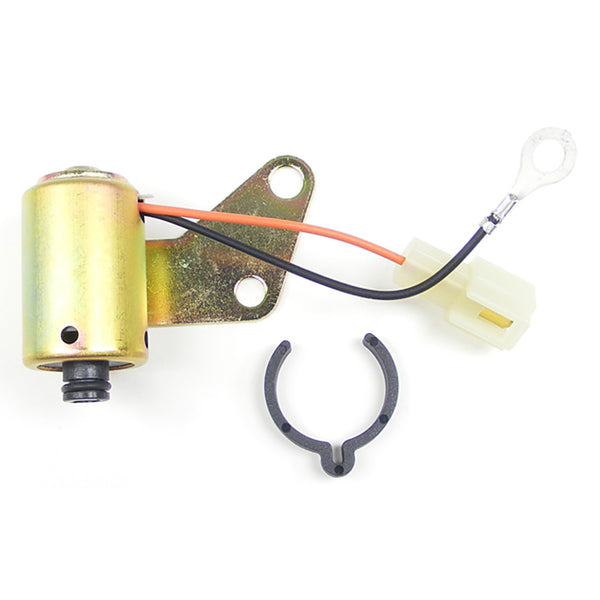 A140E  1-2 Shift Solenoid  Transmission  Red & Black Wire  12 Ohm  2-Wire Connector  Part No. 52-0201