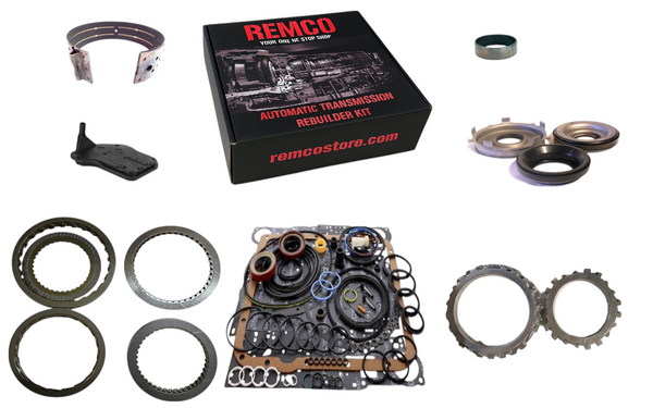 4l60e (97-03) transmission rebuilt kit overhault clutches front band pistons filter Automatic transmission