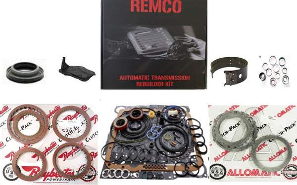 4L65E 4L65 (04-up) transmission master kit performance stage-1 wgasket kit red clutches stage-1 band bushings pistons  filter