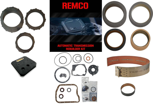 47RE A518 618(98-02) TRANSMISSION REBUILT KIT OVERHAULT CLUTCHES FRONT BAND PUMP BUSHING FILTER