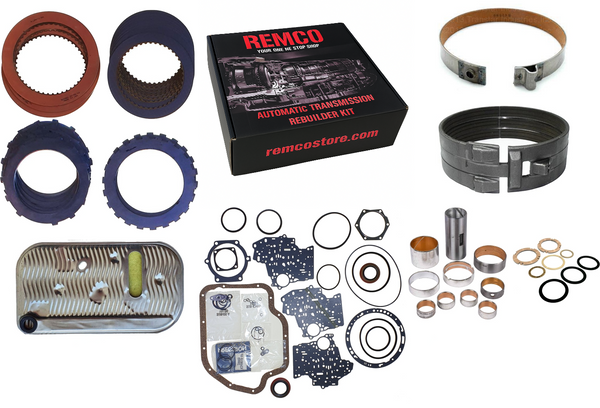 th400 (65-up) transmission rebuilt kit deluxe overahult kit clutches bands bushings washers filter Automatic transmission