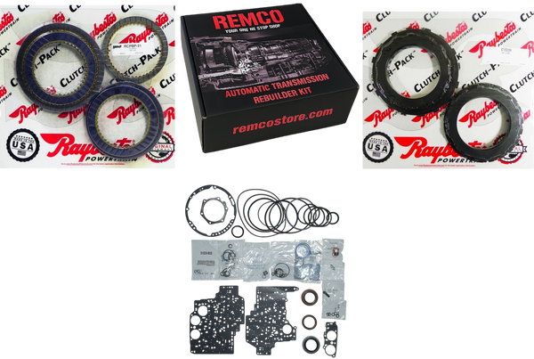 4L80 4L85 E (90-96) Automatic transmission banner kit w gasket overhault kit and frictions clutch pack stage-2 performance Raybesto.s blue clutches