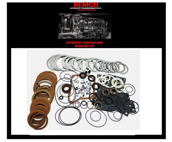 AW55-50 AW55-51SN(00-UP) TRANSMISSION MASTER KIT WITH OVERHAULT KIT CLUTCHES AND STEELS WOUT PISTONS