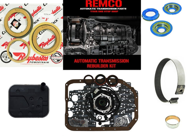 REBUILDER KIT WOVERGHAULT Raybesto.s CLUTCHES BAND BUSHING PUMP FILTER AND PISTONS