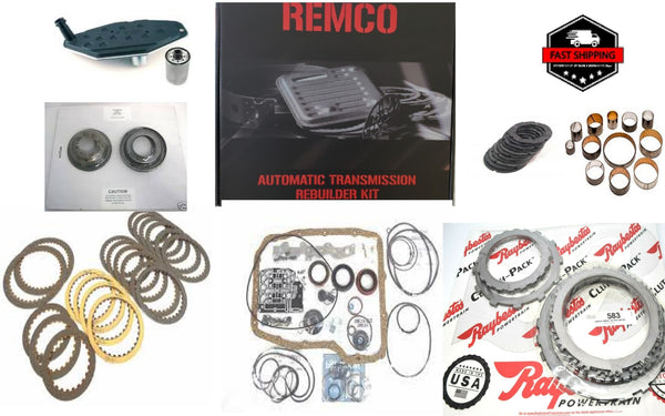 45RFE [99-03] Complete Automatic Transmission Rebuild Kit - Full Master Overhaul Set with Clutches Steels Gaskets Washer and Bushing Kit Seals & Filter
