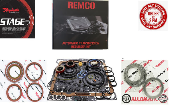 DELUXE OVERHAUL REBUILD KIT HIGH PERFORMANCE STAGE-1 (93-03) GM 4l60E