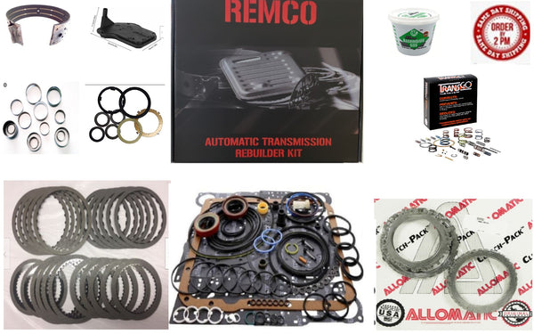 4L60E 4L65E 4L70E [97-03] Transmission Rebuilt Kit Master High Energy Clutches Steels Bw Band Shift Kit Bushings Washer Automatic Transmission