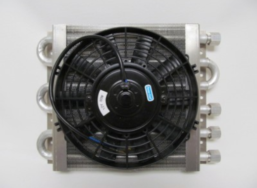 transmission cooler with electric fan - universal 8 Automatic transmission